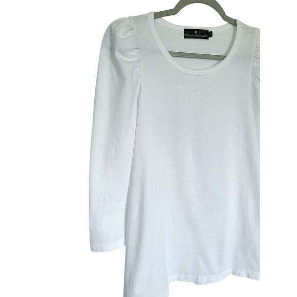 Tuckernuck Pomander Place White Vesty Long Sleeve Crewneck Size Small - Picture 5 of 8